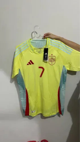 Camisa de Futebol da Espanha -Morata 11 - Tamanho G
