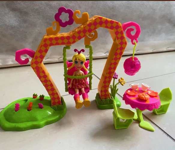 polly pocket mundo jardim