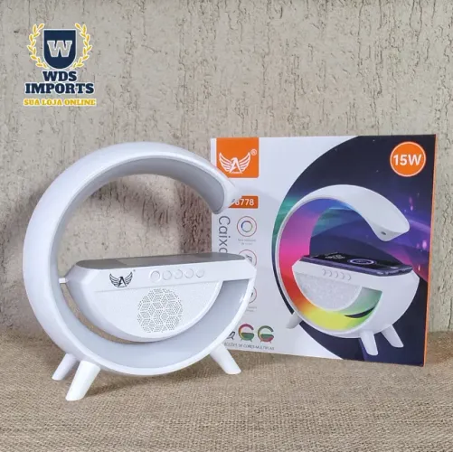 Caixa de Som Bluetooth Luminária G Speaker