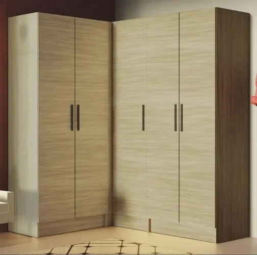Guarda Roupa Modulado de Canto Madesa