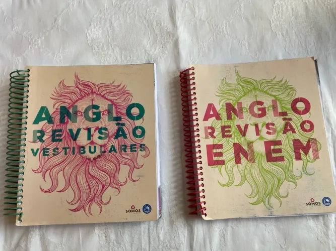 Apostilas Anglo Revisão Enem e Revisão Vestibulares - Ensino Médio- 3ª Série 