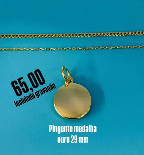 Gravação à laser + aço e semijoias e impressão em 3D