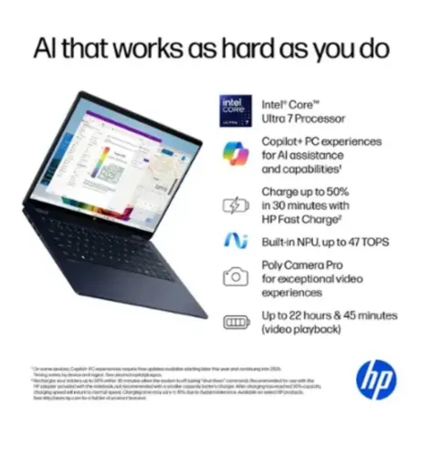 HP-OmniBook X Flip 2-in-1-14" 2k Touch Screen