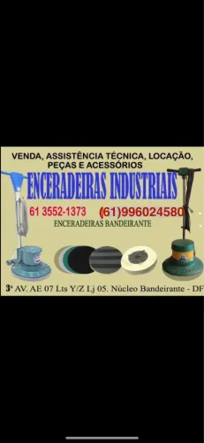 Venda Locação e Assistência Técnica autorizada Enceradeira Lavadora de Pisos