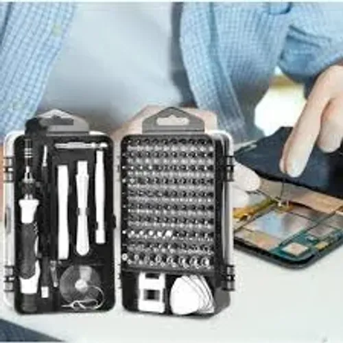 Kit Ferramentas 115 Em 1 Chave Precisão Profissional Magnético