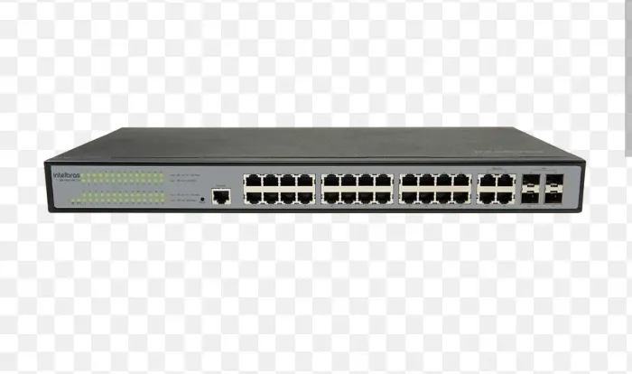 Switch Intelbras SG-2404 MR - 24 Portas Gigabit + 4 SFP