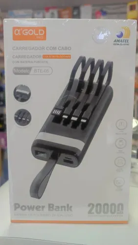 Carregador portátil 20000mah A'Gold
