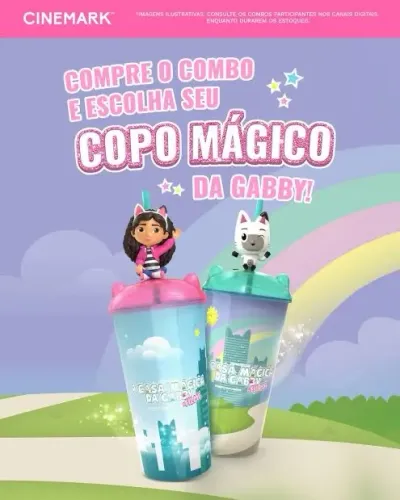 Copo Gabbys Cinemark