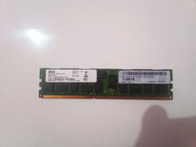 Memória RAM 8GB DDR3 ECC Registered 1333MHz SMART (Servidor) - Testada!