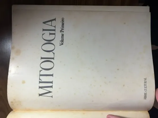 livro mitologia volume primeiro