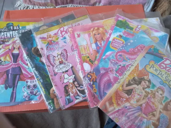 Coleção de DVDs Barbie - Diversos Filmes