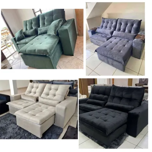 Sofa Retrátil e reclinável