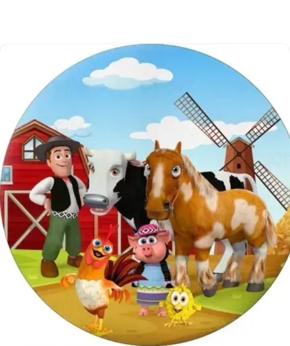 Painel festa na Fazenda, em Helanca, usado uma vez.