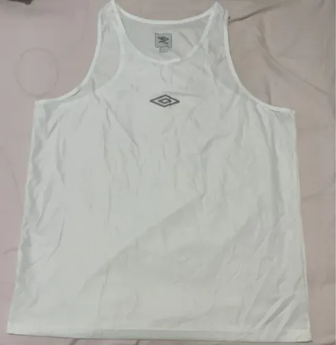 Camiseta Regata Musculação branca ou vermelha Umbro - tamanho G
