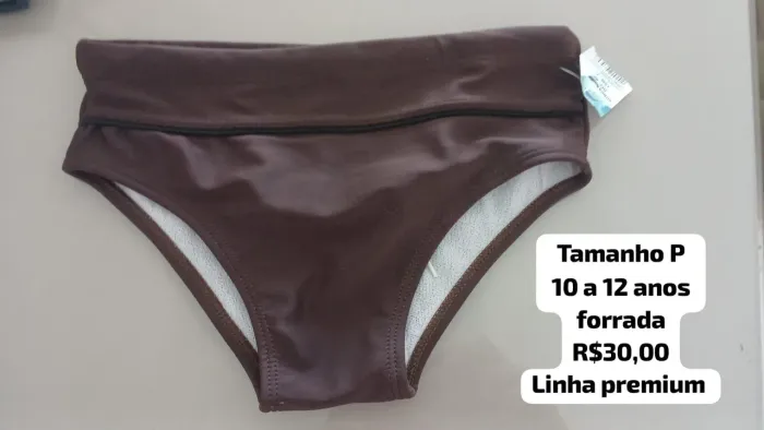 Sunga infanto juvenil linha premium 