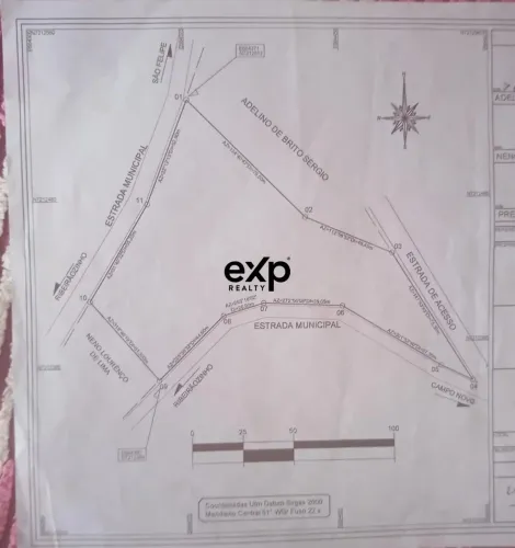 Chacará em area rural com 10.000m² em Bocaiuva do Sul