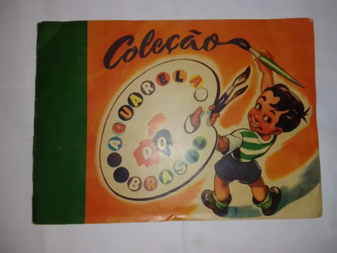 Álbum de figurinha aquarela do Brasil anos 50 completo