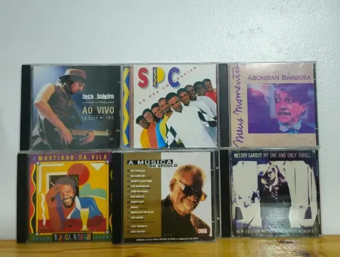 Lote de 11 CDs usados (Funcionando perfeitamente)