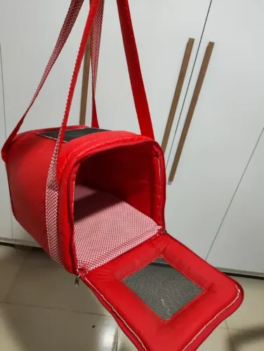 Bolsa Pet de transporte em Avião