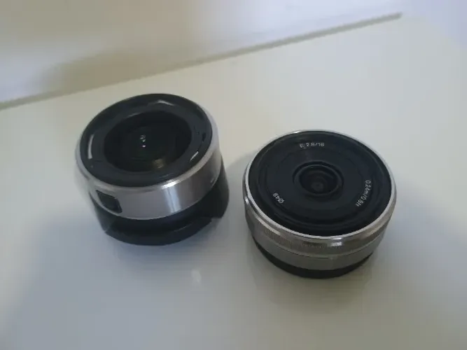 Lente Sony E 16mm F/2.8 + Adaptador Ultrawide 11mm