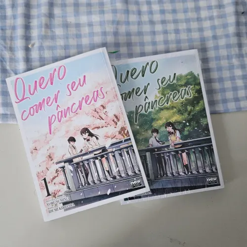 set mangá quero comer seu pancreas ( 2 vol )