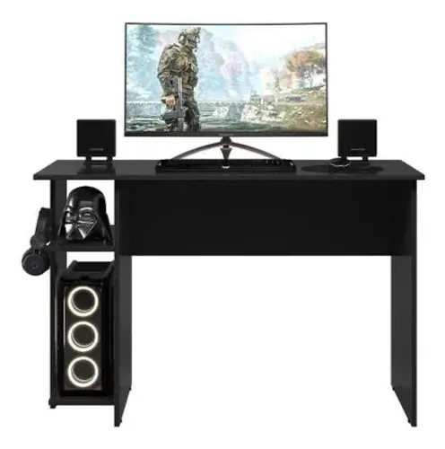 Mesa Gamer Preto Novo