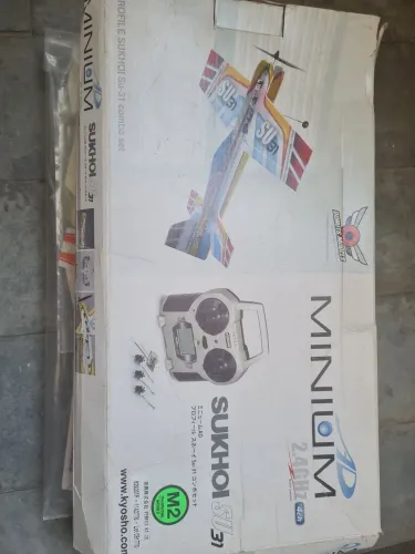 Mini Avião Rádio Controlado Kyosho Minium AD Sukhoi SU-31