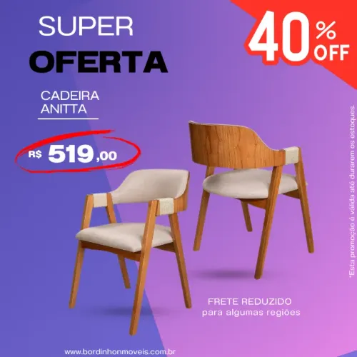 Cadeira Poltrona Madeira Maciça direto da fabrica Super Promoção