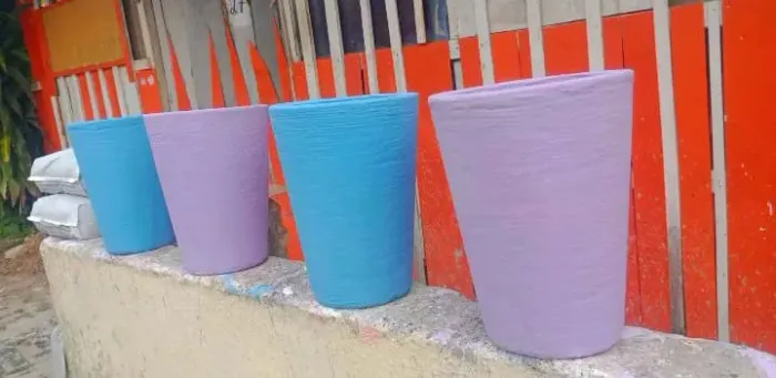 5 Vasos de Planta Decorativos