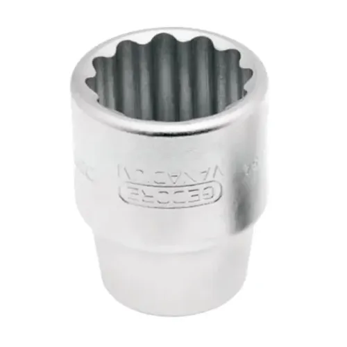 Soquete 32mm Estriado Encaixe de 3/4 - Gedore