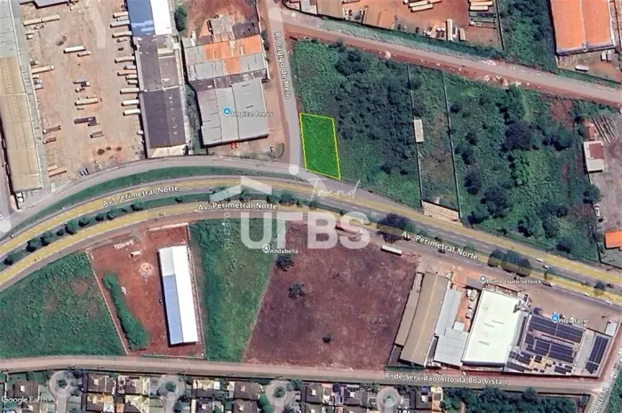 Terreno de Esquina à Venda Av. Perimetral Norte, Goiânia