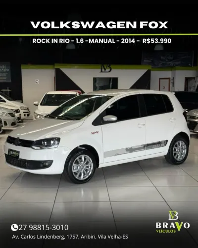 Volkswagen Fox Rock In Rio 1.6 Flex 2014 - ÚNICO DONO! 