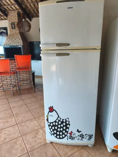 Geladeira Cônsul 420 Litros, Frost Free Biplex