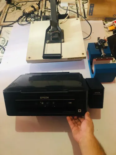 Impressora Epson L380 e equipamentos para sublimação