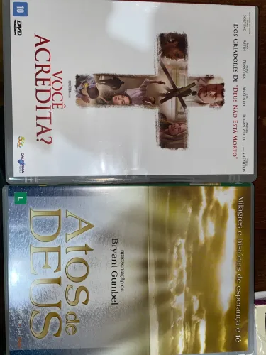 DVD original Filme Você acredita?! + Atos de Deus deslacrados