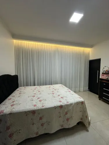 Cortina de linho com black-out 