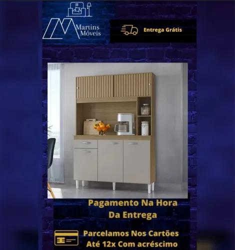GRANDE PROMOÇÃO*KIT COZINHA DUDA 120 NOVO ENTREGA GRÁTIS ACEITA CARTÃO