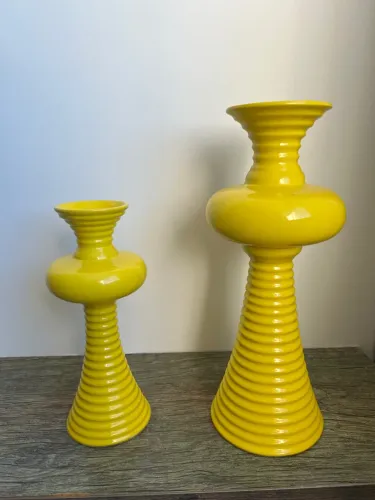 Vasos Decorativos Amarelos