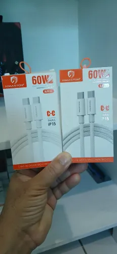 Cabo de Carregamento 60W Tipo-C para iPhone- H'MASTON