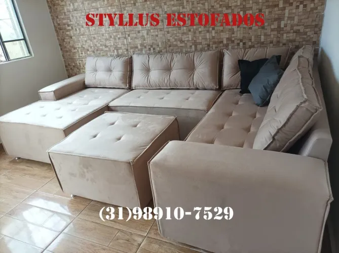 Sofá módulado de Canto - Novo