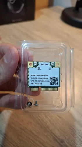 Adaptador de rede Wi-Fi 6 MPE-AX1800H Bluetooth 5.2 Mini PCI-E