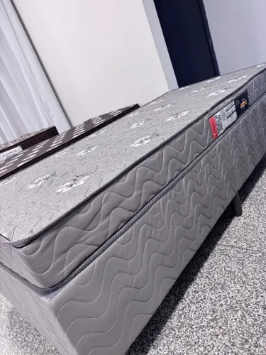 Cama D28 Solteiro Box e Colchão Nova Promoção