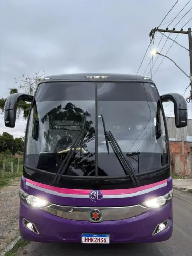 Scania k380 semi leito com encosto de pernas 42 lugares.