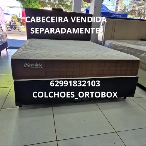 Conjunto Queen size de molas enscadas 