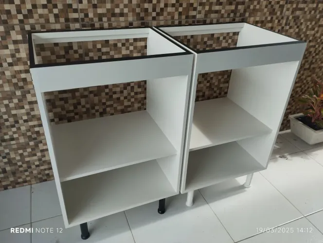 Armários para cooktop 4 bocas pronta entrega 