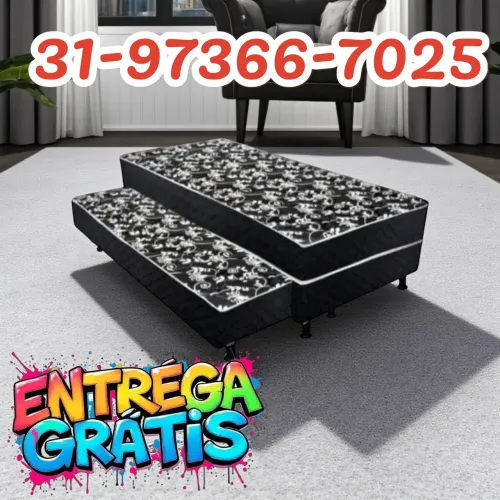 CAMA BOX COM AUXILIAR A PRONTA ENTREGA DIRETO DA FÁBRICA 