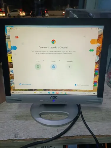 Monitor AOC LCD 17 polegadas