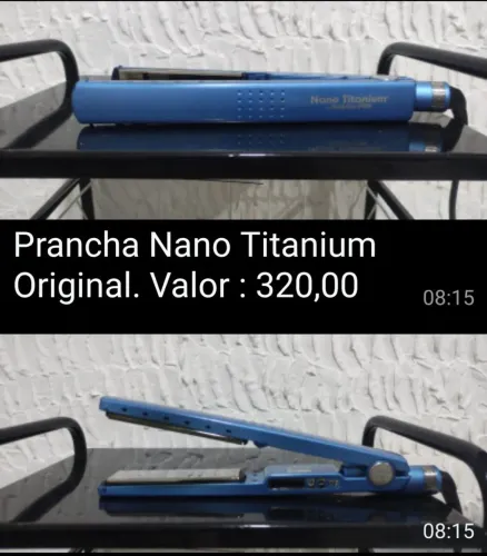 Prancha Nano Titanium Original