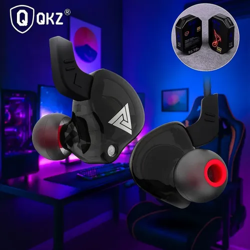 Fone de Ouvido Gamer QKZ - Qualidade e Imersão!