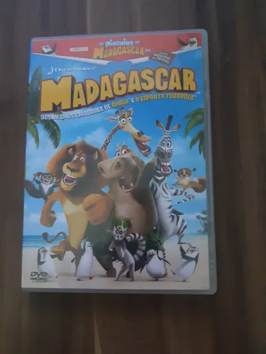 DVD Madagascar - Os Pinguins + Missão de Natal